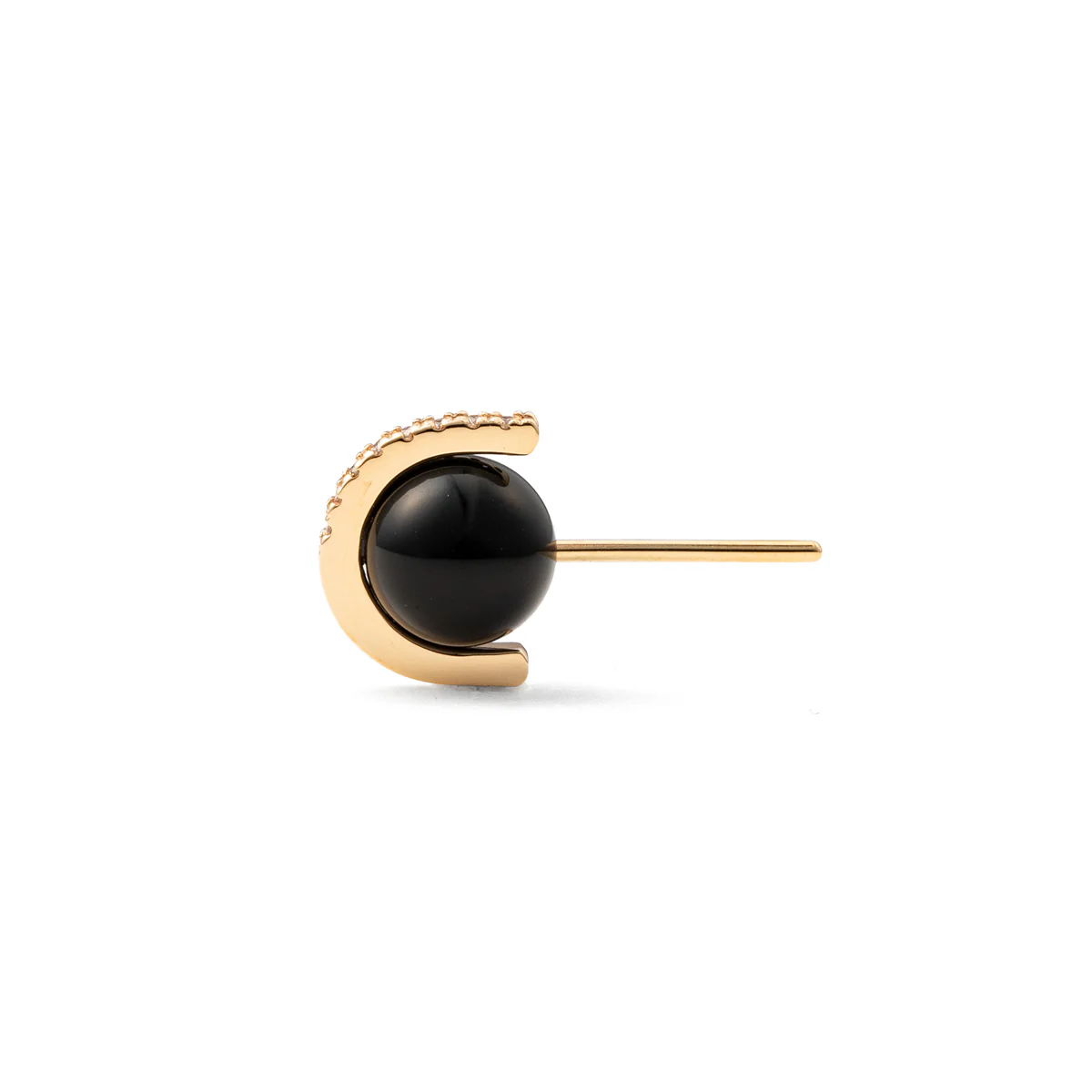 BELUGA Onyx Diamond Earring Medium size - Image 4