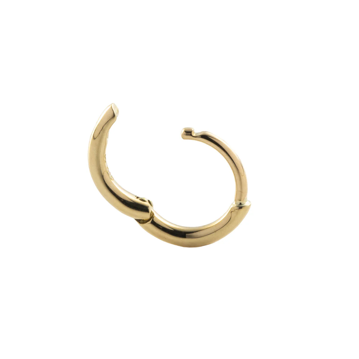 18K MANHATTAN Hoop Earring Small size - Image 3