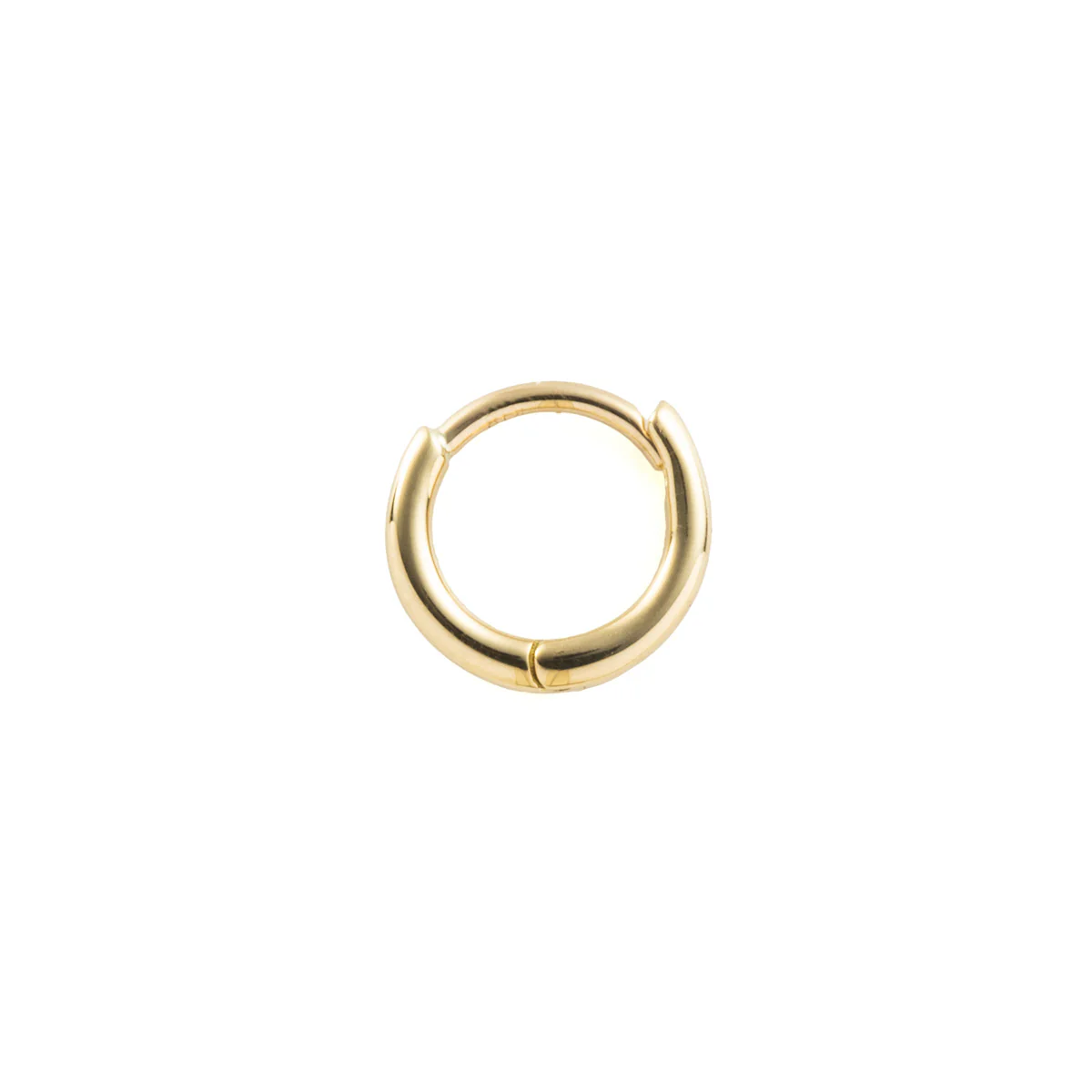 18K MANHATTAN Hoop Earring Small size - Image 4